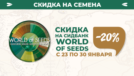 Склад магазина Rastishki пополнился семенами испанского банка World of Seeds.