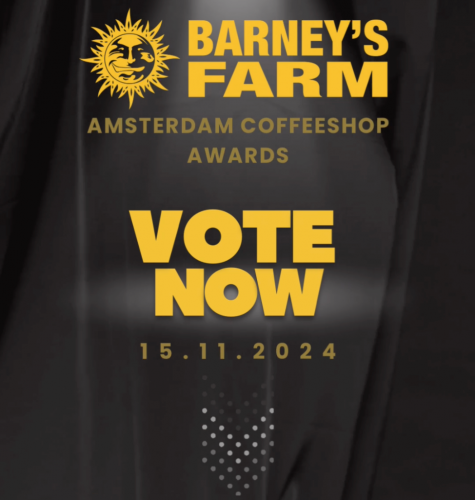 Barney's Farm номинирована на награды Amsterdam Coffee Shop Awards 2024: Поддержите их своим голосом!